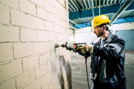 Rotary Hammer metabo 1100w 28 mm
