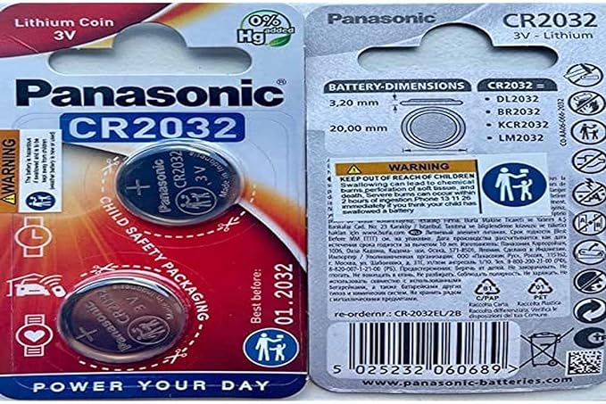Panasonic 3V Cell Power Lithium Coin Battery