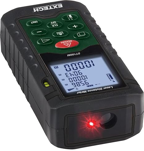 Extech DT100M Laser Distance Meter (100M)