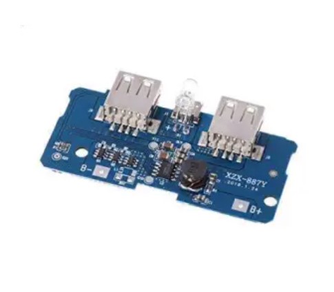 Power Bank Charger Module 5V 2A With Dual USB