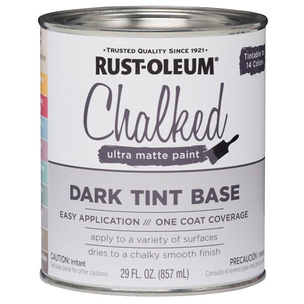 Rust-Oleum Chalked Base Paint Dark Tint