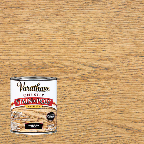 Rust-Oleum Varathane 1 Step Stain & Polyurethane Golden Oak