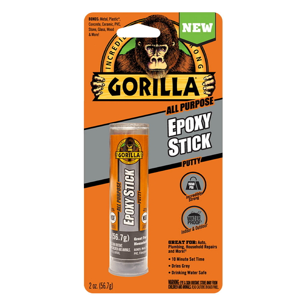 Gorilla All Purpose Epoxy Stick Putty