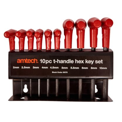 طقم مفتاح ال 10 قطع Amtech حرف T