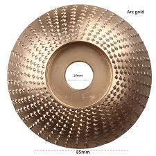Arc Wood Angle Grinding Wheel Sanding Carving For Angle Grinder Tungsten Carbide 85mm