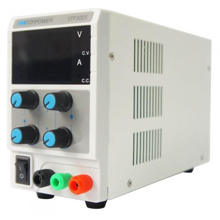 SKY TOPPOWER STP3005 30V / 5A / 150W DC Adjustable Power Supply -White