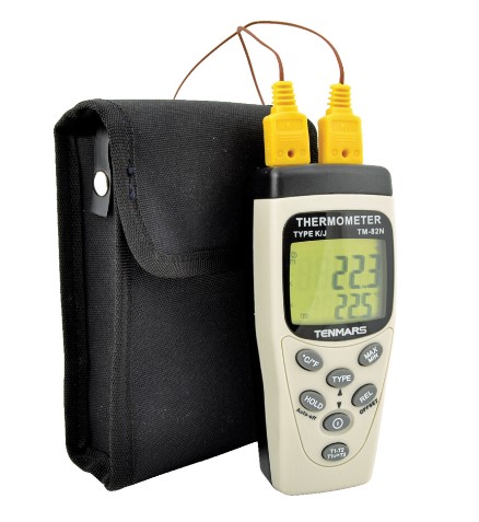 Tenmars  K/J Type Thermometer - 2 input