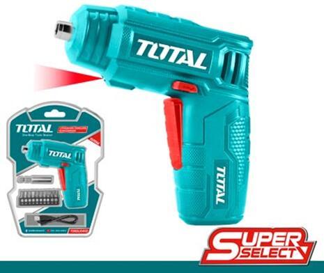 Total Lithium-ion Cordless Screwdriver