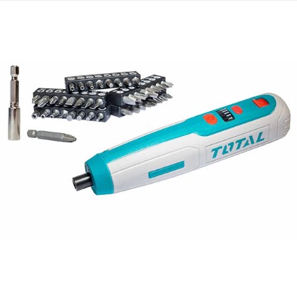 Total Lithium-ion Cordless Screwdriver 42pcs