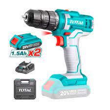 Total Lithium-ion Cordless Drill 20V 1.5Ah