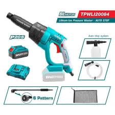 Total Lithium-ion Pressure Washer 20 V with one battery 4Ah