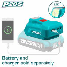 Total Lithium‑ion Usb-a Charger 20V
