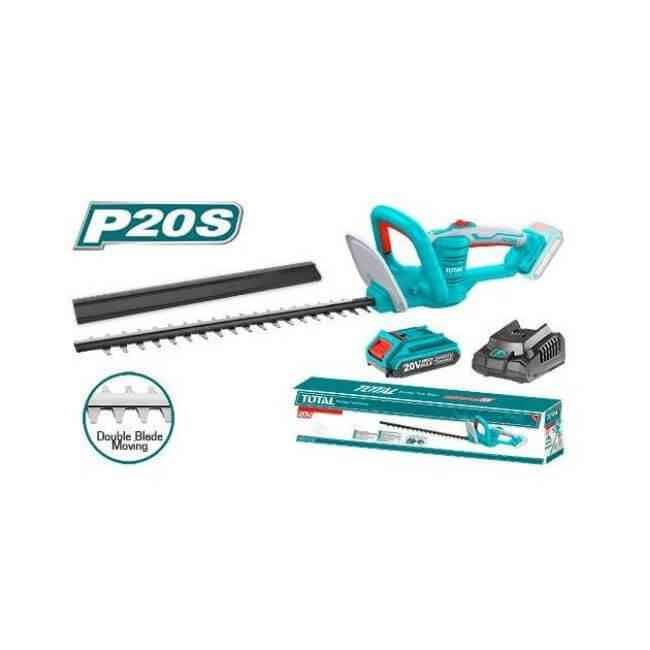 Total Lithium-ion Hedge Trimmer 20V one battery and charger