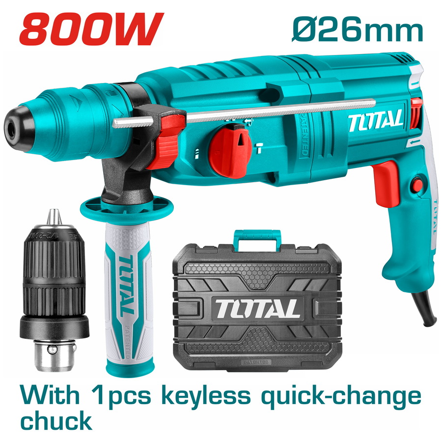 Rotary Hammer 800W Total