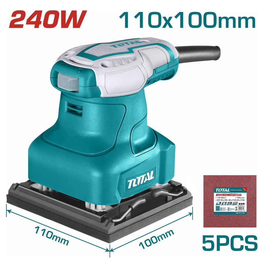 Palm Sander 240W Total