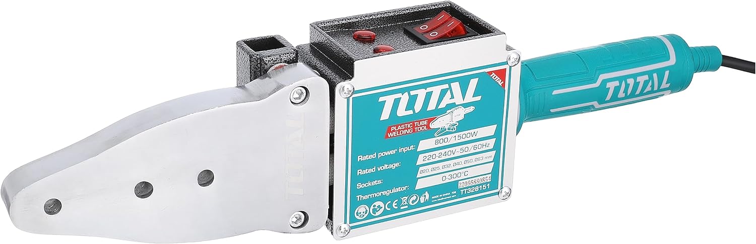 ماكينة لحام بولي ١٥٠٠وات ٢سخان هيفي ديوتي Total