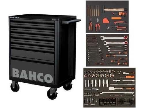 Bahco Tool Trolley With 7 Drawers And 216 Tools