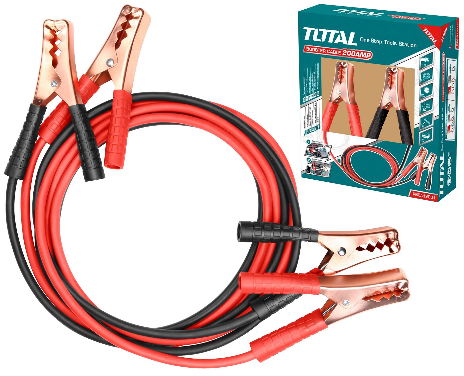 TOTAL BOOSTER CABLE 2.5m
