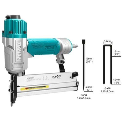 Total 2 IN 1 Combo Air Brad Nailer