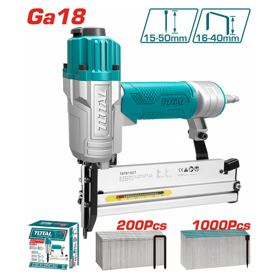 دباسة مسمار بالهواء توتال 2*1