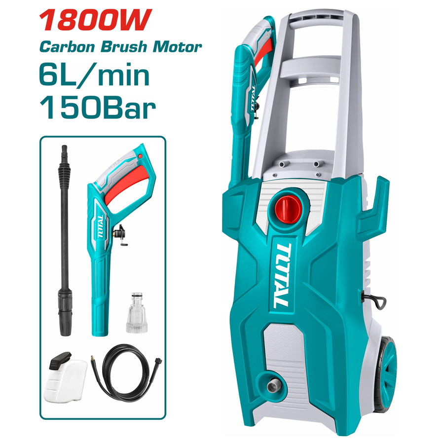 High Pressure Washer 1800W Total