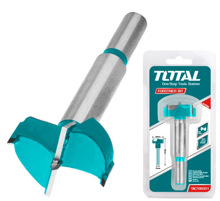 Total Forstner Drill Bits 35mm
