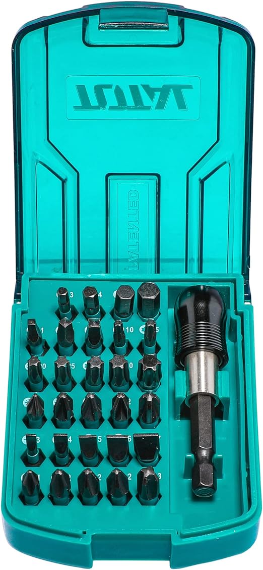 Total 30 Pcs 25mm Impact Screwdriver Bits Set