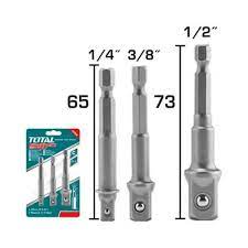 Total Socket Adaptor 3pcs