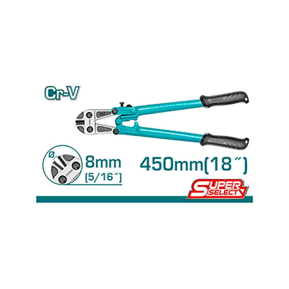 مقص حديد تسليح 18" من توتال