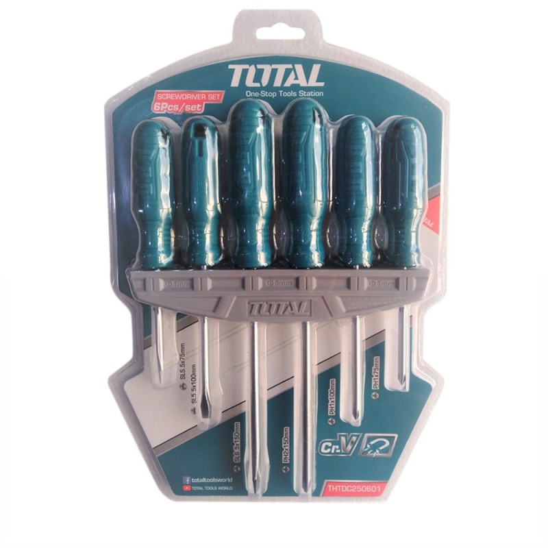 Screwdriver Set 6 Pcs Total