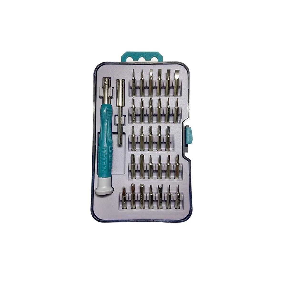 طقم مفك 32 قطعة دقيق من توتال