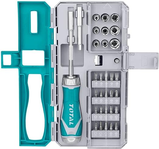 Total 33 Pcs Ratchet Screwdriver Set