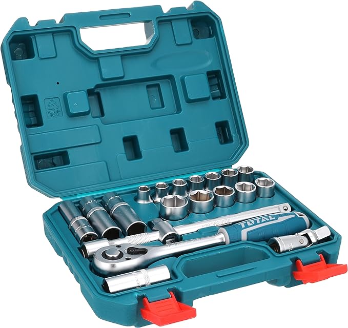 طقم لقم مقاس 1/2" من 20 قطعة توتال