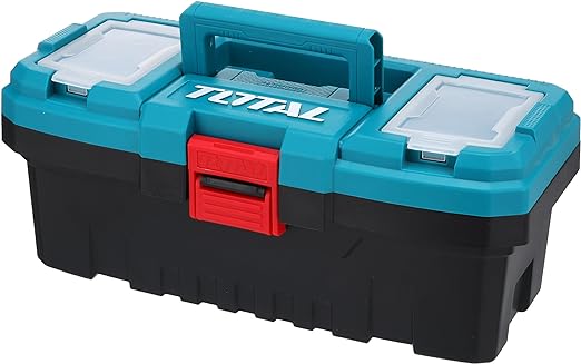 Total Plastic Tool Box with Plastic buckle 14"