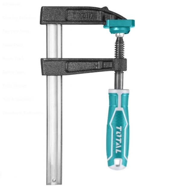 TOTAL F Clamp With Plastic Handle 16 "