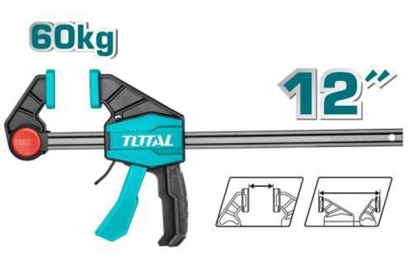 قمطة بلاستيك 12 بوصة من توتال