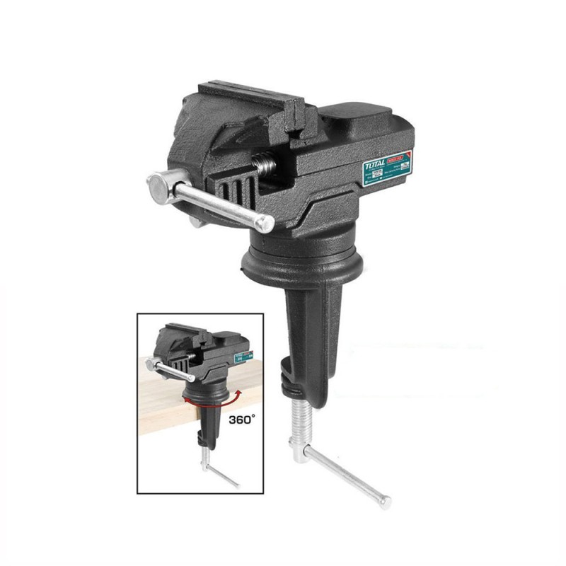 TOTAL Bench Vice 60mm