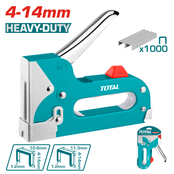 TOTAL Staple Gun 4-14mm