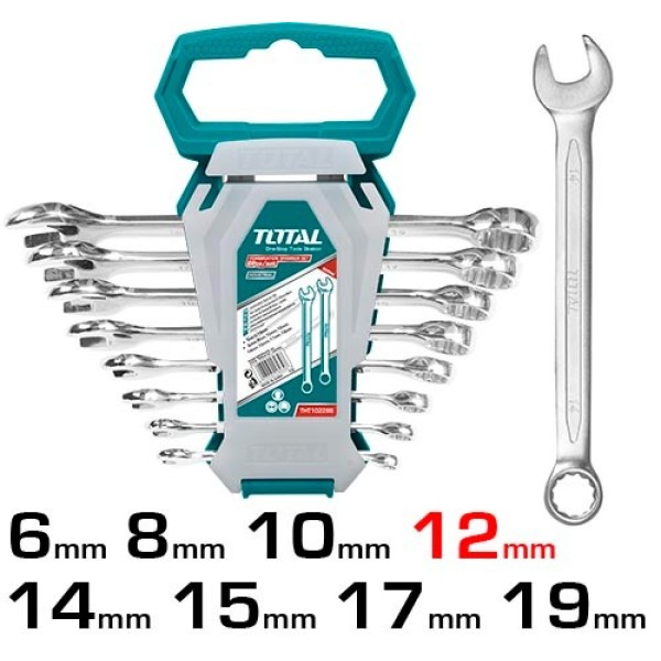 Combination Spanner Set 8Pcs Total