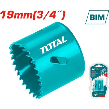 Total HSS Bi-metal Hole Saw 19 Mm