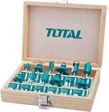 Total Router Bits Set 12 PCS 12mm