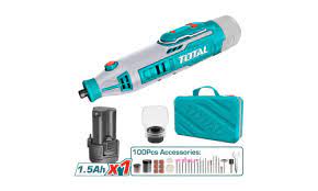 Total Cordless Mini Craft 12V With 100 Pcs Accessories