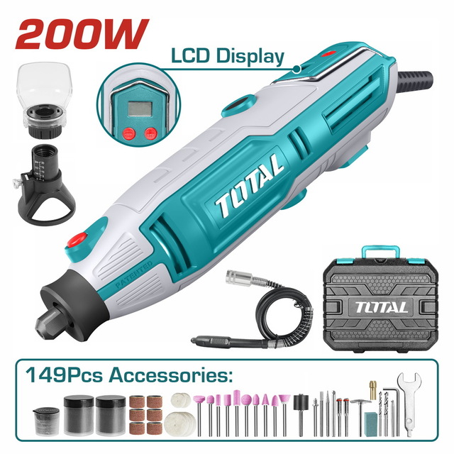 Total Mini Craft 200W With 149 Pcs Accessories