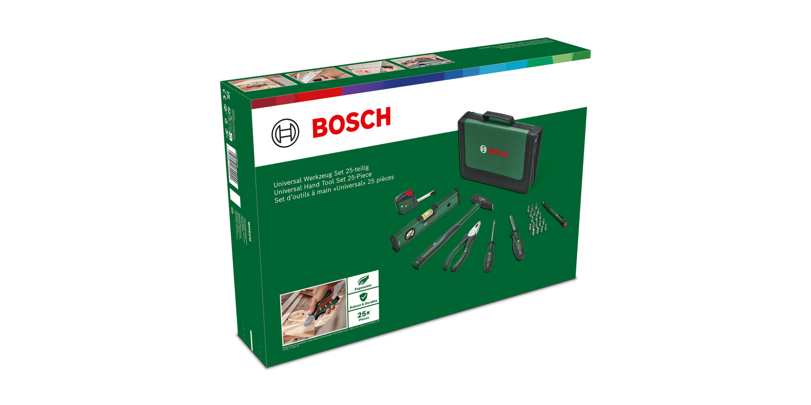 Bosch Universal Hand Tool Set 25 Piece