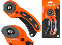 Rotating Knife With Non-Slip Soft Grip, For Fabric Cutting