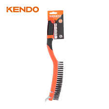 Steel Wire Brush With Scraper