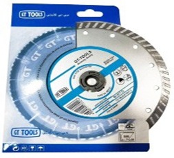 DIAMOND CUTTING DISC FOR BRICK, CONCRETE, ROOF TILE T TURBO  9" GT