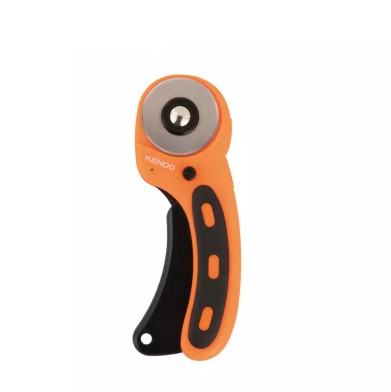Rotating Knife With Non-Slip Soft Grip, For Fabric Cutting