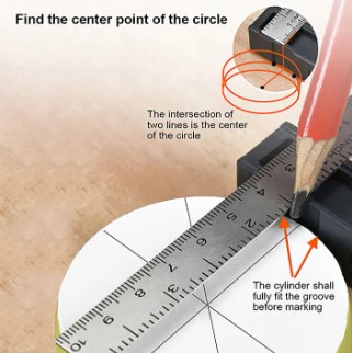 مسطرة مثلثة الشكل 12 بوصة  لأعمال النجارة هاردن