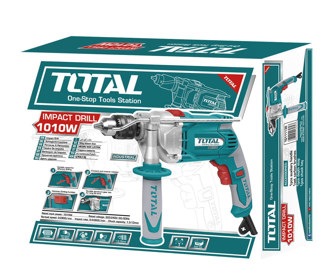 Total Impact Drill 1010w 13mm